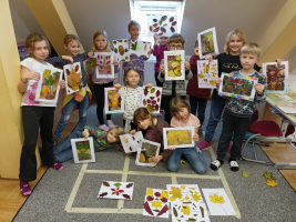 podzimní tvoření z listů