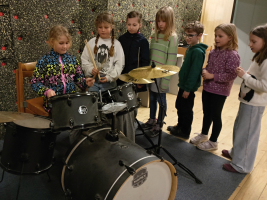 V Bejváku - zkouška bicích