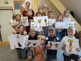 Tabook - obrázky podle knížky "Kdo spí ve spíži"