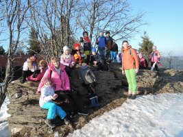 Kdesi uprostřed sjezdovek
