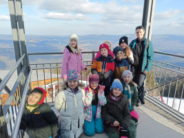 Vyhlídkové místo na Velkém Javoru