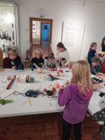 Muzeum Soběslav - výroba části vlastního betlému