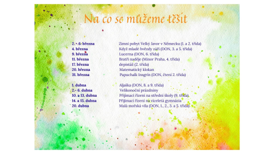 Na co se můžeme těšit