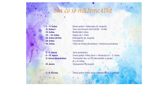 Na co se můžeme těšit