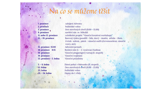 Na co se můžeme těšit