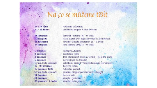 Na co se můžeme těšit