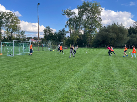 Fotbal v Sezimově Ústí (8. a 9. třída)