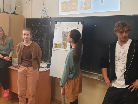Finální prezentace třídního návrhu k projektu "Probouzíme zahradu"