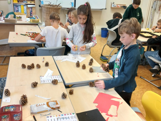 Tvoření z darů podzimu