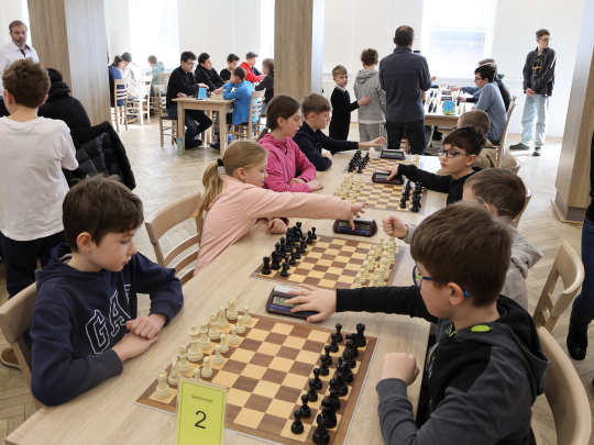 Šachy (Krajské finále Přeboru škol)