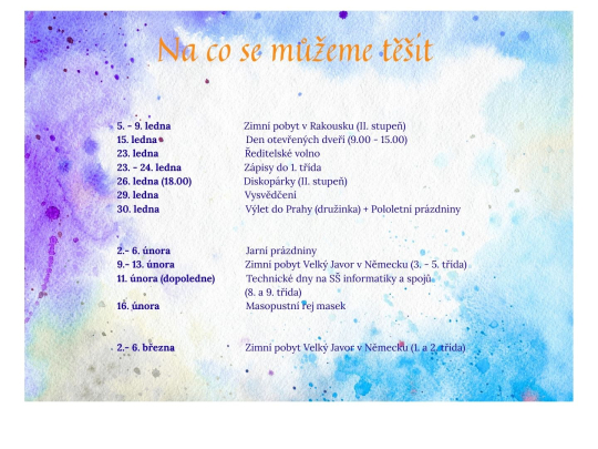 Na co se můžeme těšit