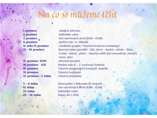 Na co se můžeme těšit