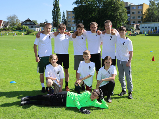Fotbalový turnaj na Viktorce (6. a 7. třída)