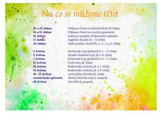 Na co se můžeme těšit