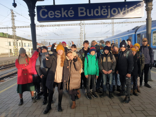 Výlet do planetária a do Českých Budějovic